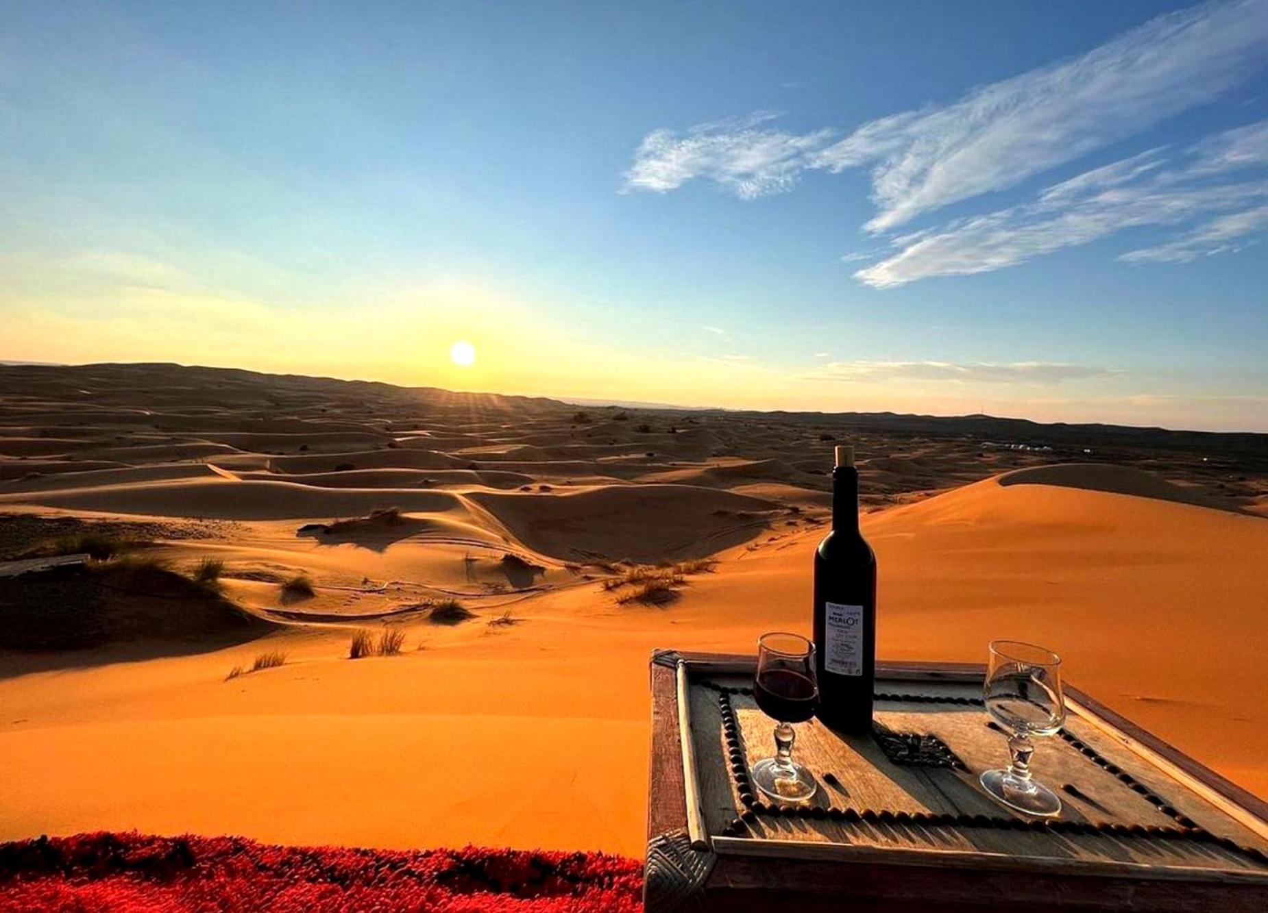 Luxury Bedouin Camp Panzió Merzuga Kültér fotó